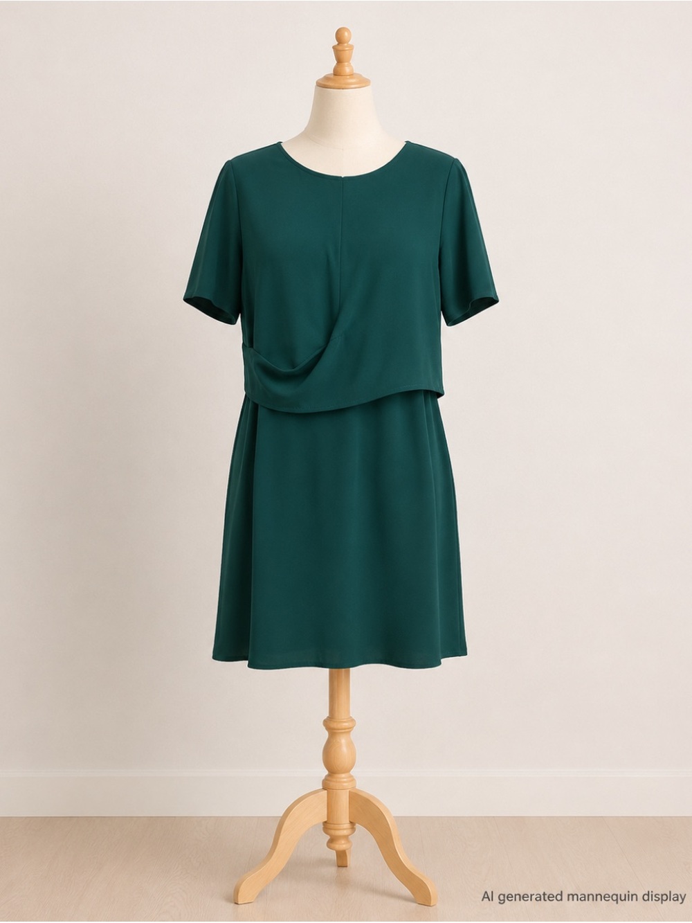 Target A New Day Green Zip Up Pocket Dress